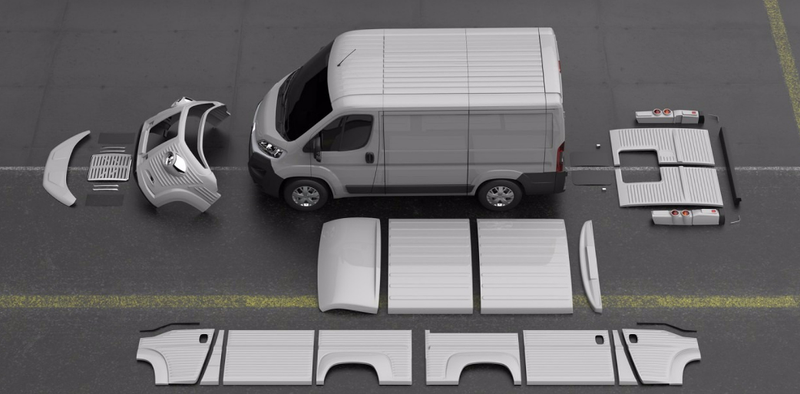 Illustration for article titled Celebrate Citroƫn's Iconic Van's 70th Birthday By Putting A New Citroƫn Van In Costume